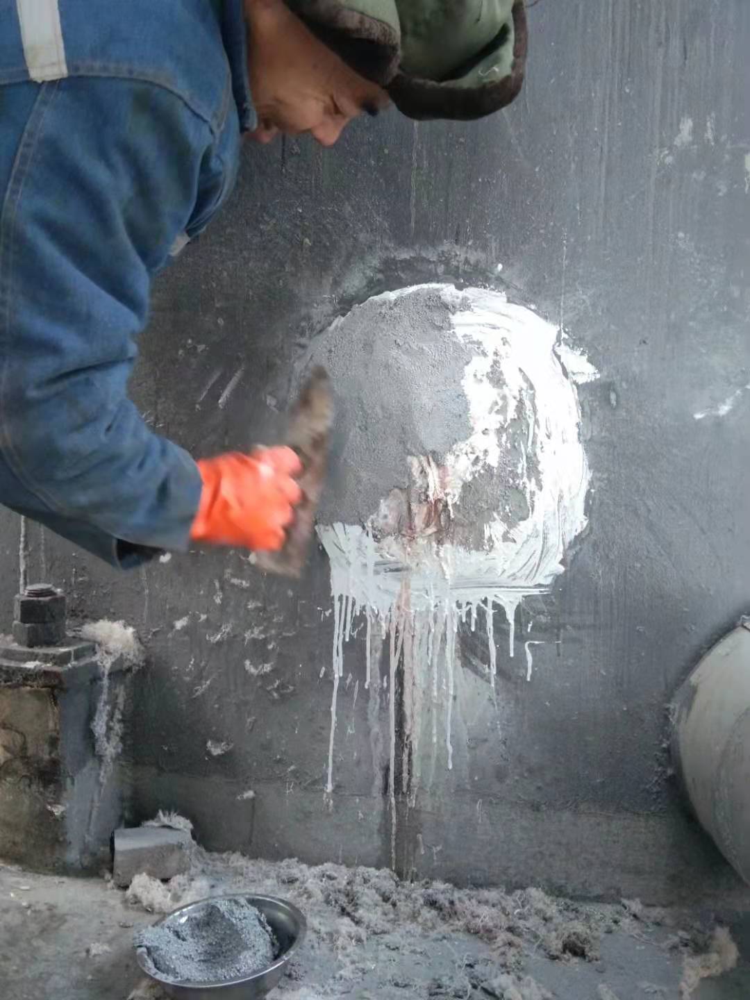脱硫塔堵漏材料的现场施工要求 脱硫塔堵漏材料的现场施工要求
