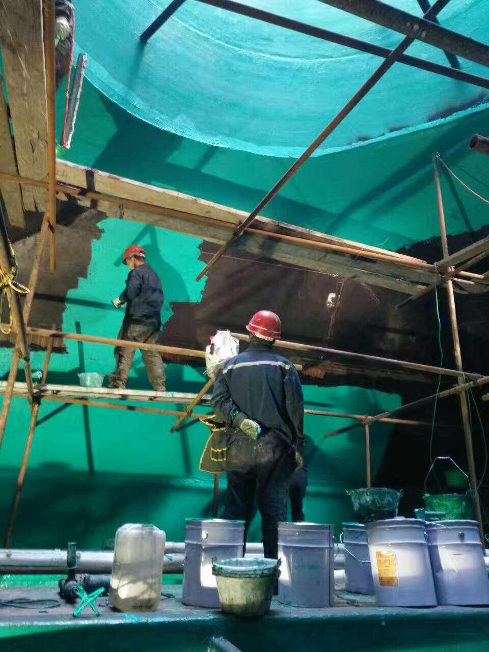 高耐渗透耐温脱硫塔防腐材料在湿法脱硫塔上的应用 高耐渗透耐温脱硫塔防腐材料在湿法脱硫塔上的应用